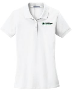 LK8000-Ladies Uniform Pique Polo - White